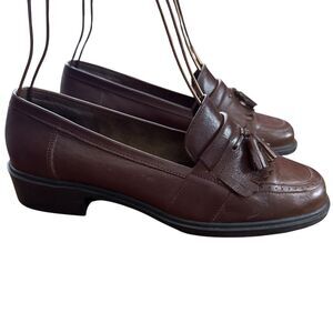 Brown Leather Loafers